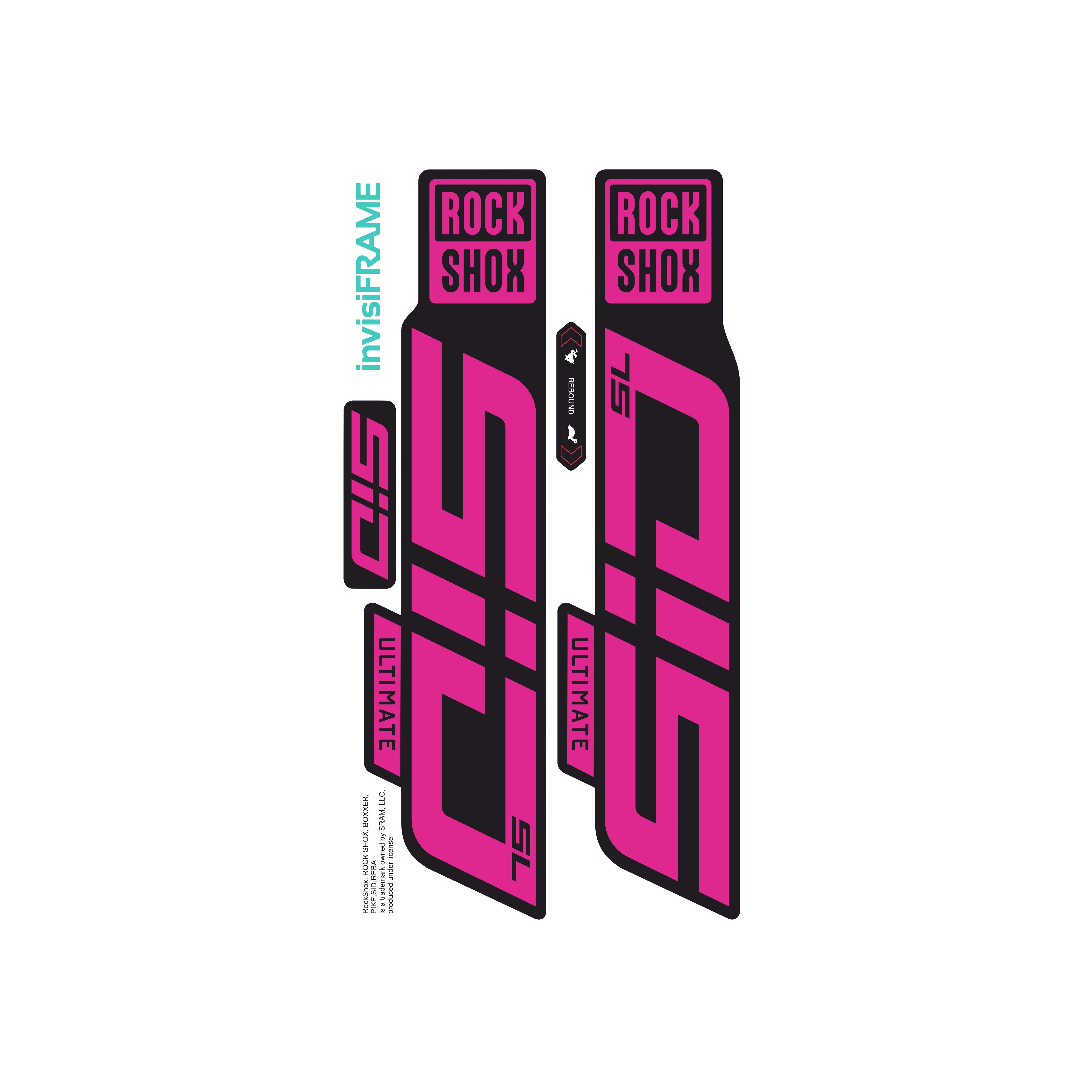 Rock Shox SID SL Ultimate 2025 Decals – invisiframe