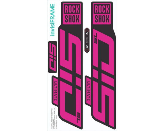 Rock Shox SID SL Ultimate 2025 Decals