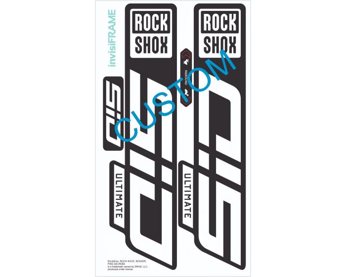 Rock Shox SID Ultimate 2023 Decals