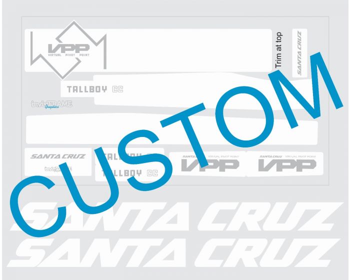 Santa Cruz Tallboy 4 CC 2020 Decals