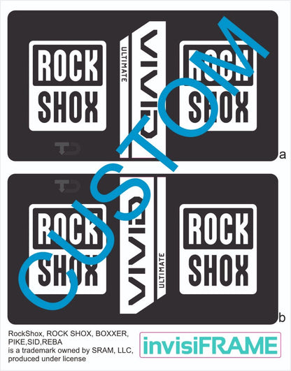 Rock Shox Vivid Coil Ultimate 2025 Decals