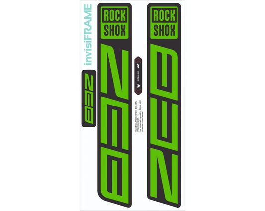 Rock Shox ZEB 2023 decals