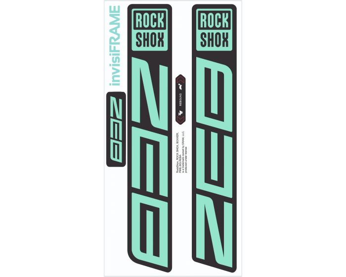 Rock Shox ZEB 2023 decals