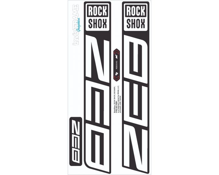 Rock Shox ZEB R 2021 Decals