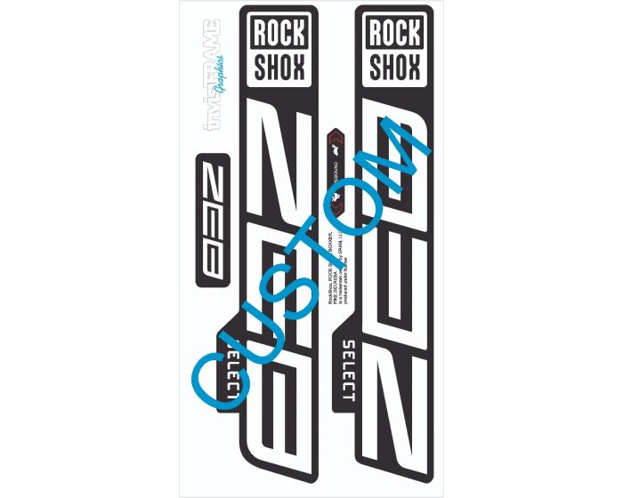 Rock Shox ZEB Select 2021 Decals