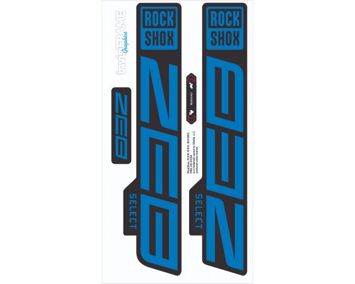 Rock Shox ZEB Select 2021 Decals