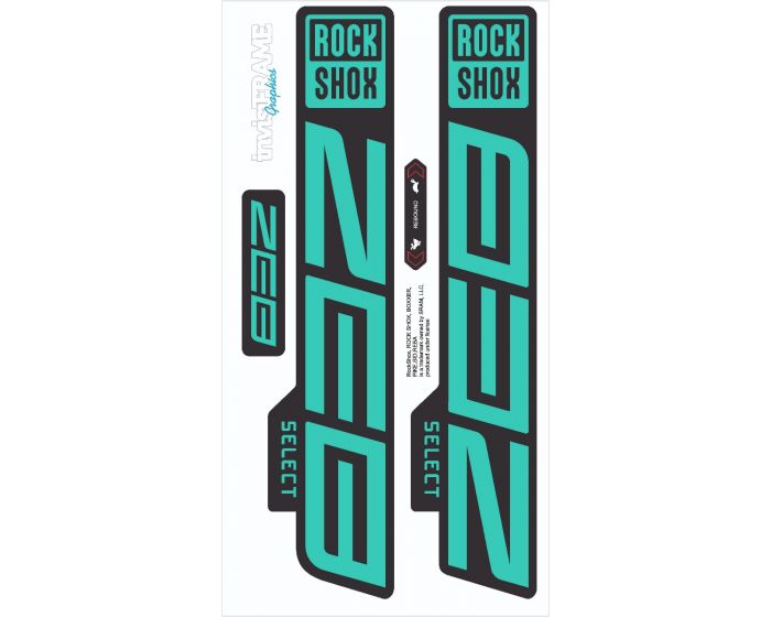 Rock Shox ZEB Select 2021 Decals