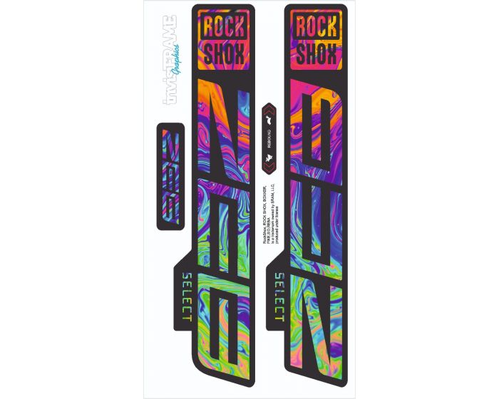 Rock Shox ZEB Select 2021 Decals