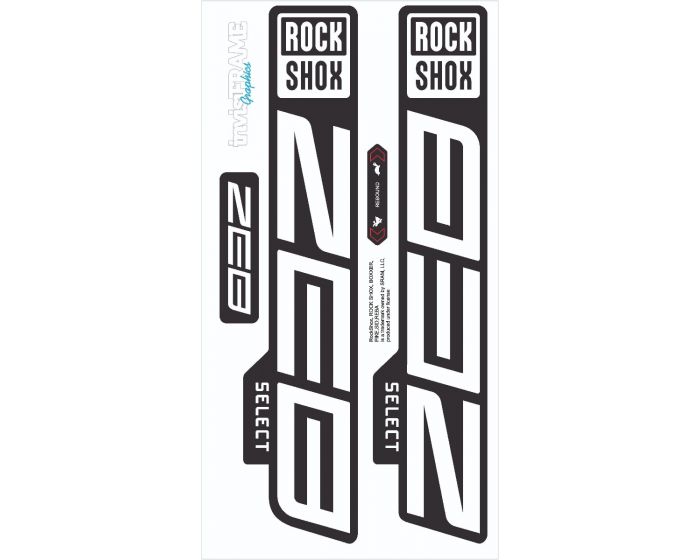 Rock Shox ZEB Select 2021 Decals