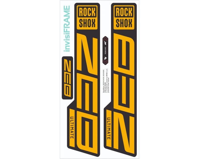 Rock Shox ZEB Ultimate 2023 Decals