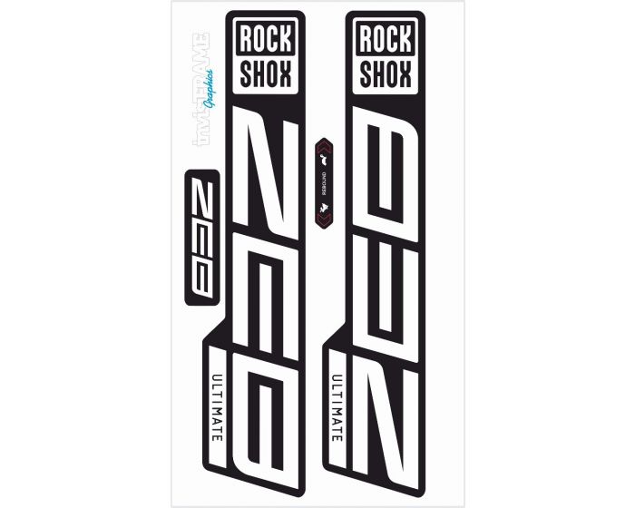 Rock Shox ZEB Ultimate 2021 Decals